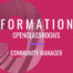 Formation Community Manager avec OpenClassrooms