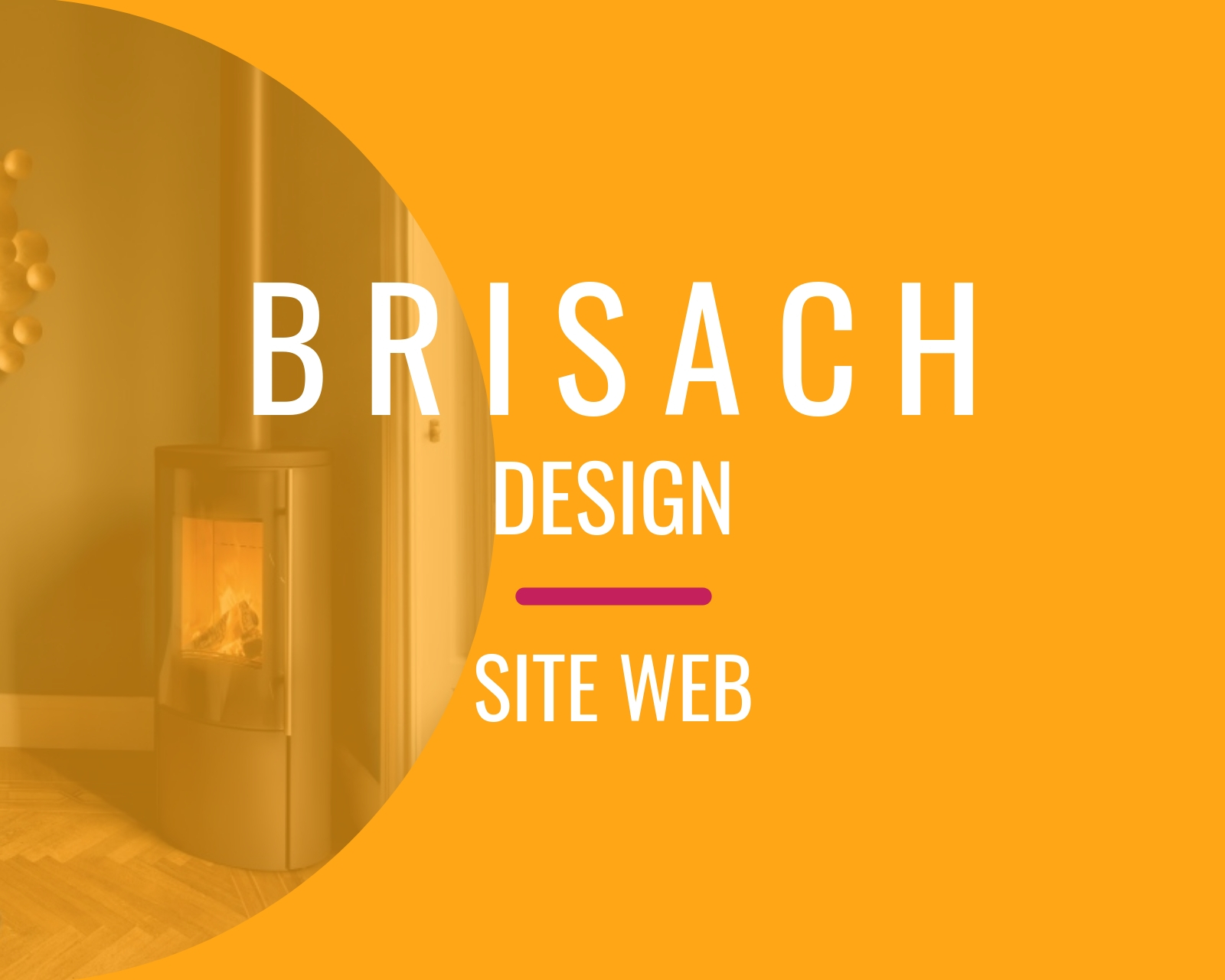 Création d'un site web pour la société Brisach Design