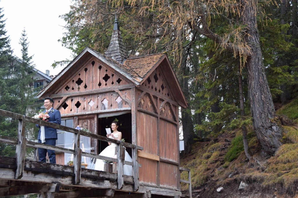 Mariage au Lac de Braies